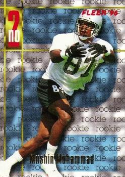 Muhsin Muhammad Carolina Panthers 1996 Fleer NFL Rookie Card #172